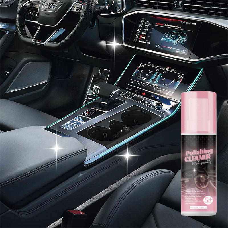 Car Interior Cleaning & Polishing Kit – Gentle Leather Care and Restoration Set