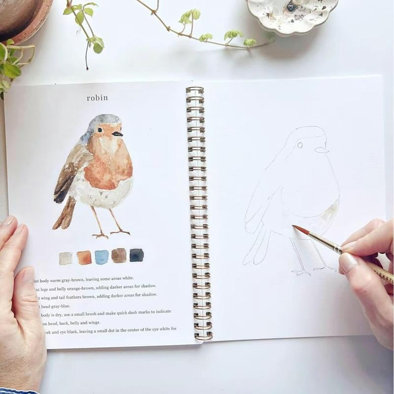 Watercolor Painting Book for Beginners