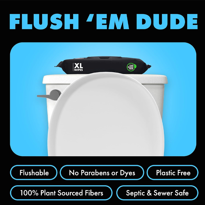 Flushable Wipes (48 pieces/pack)