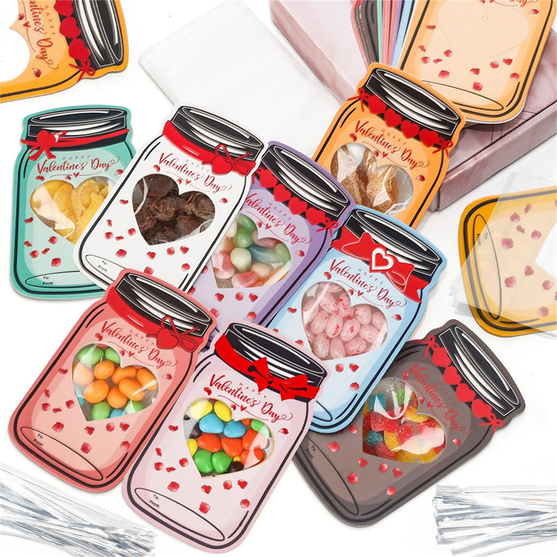 Mason Jar Valentine Gifts Cards