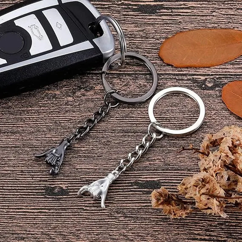 Pinky Promise Couple Keychain