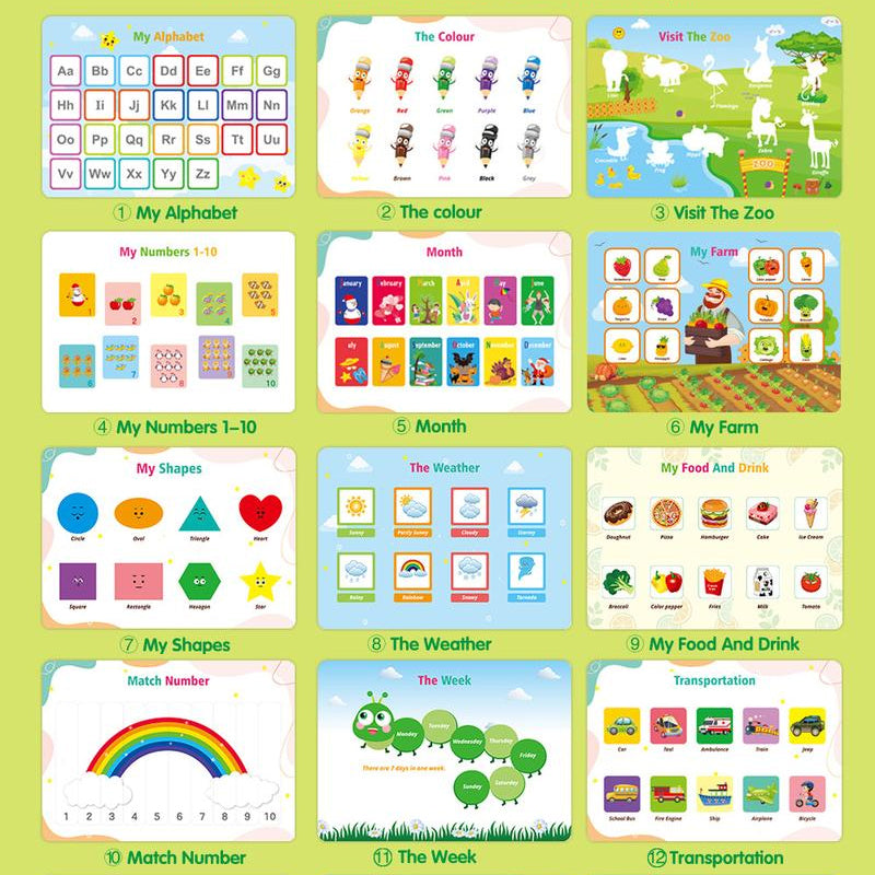 Interactive Preschool Busy Book