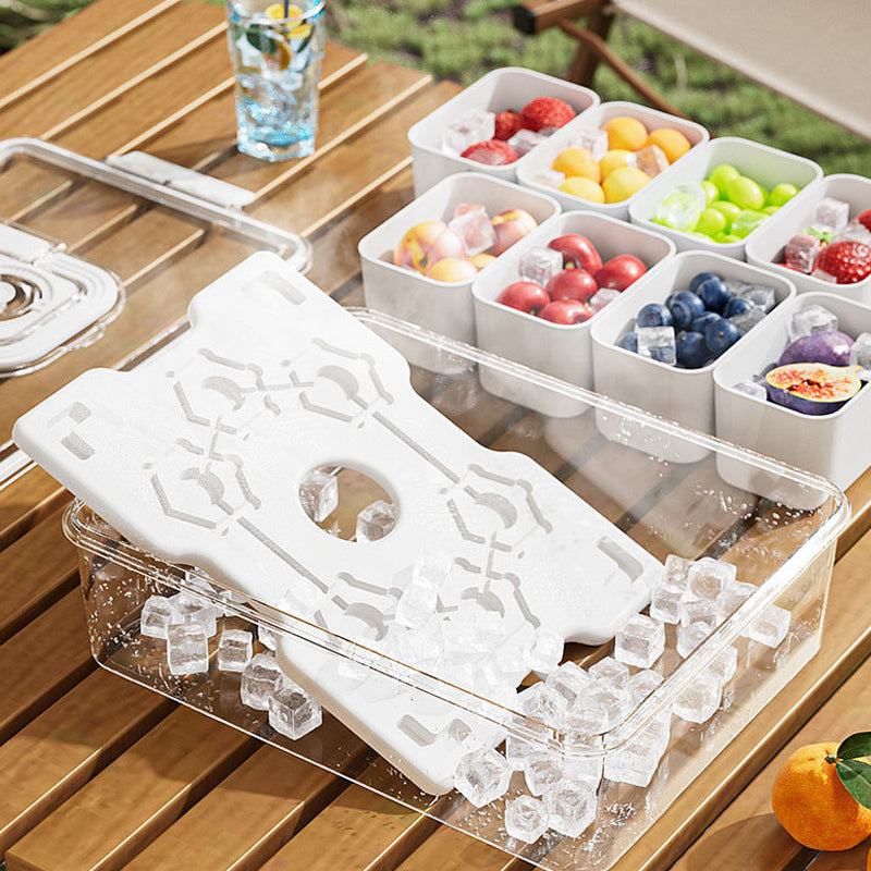 Fresh-Lock Multi-Compartment Prep & Drain Organizer