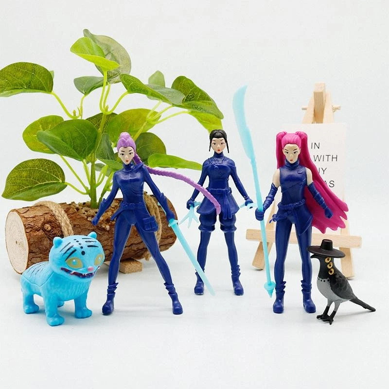 12-Piece Demon Hunter Theme Doll Set