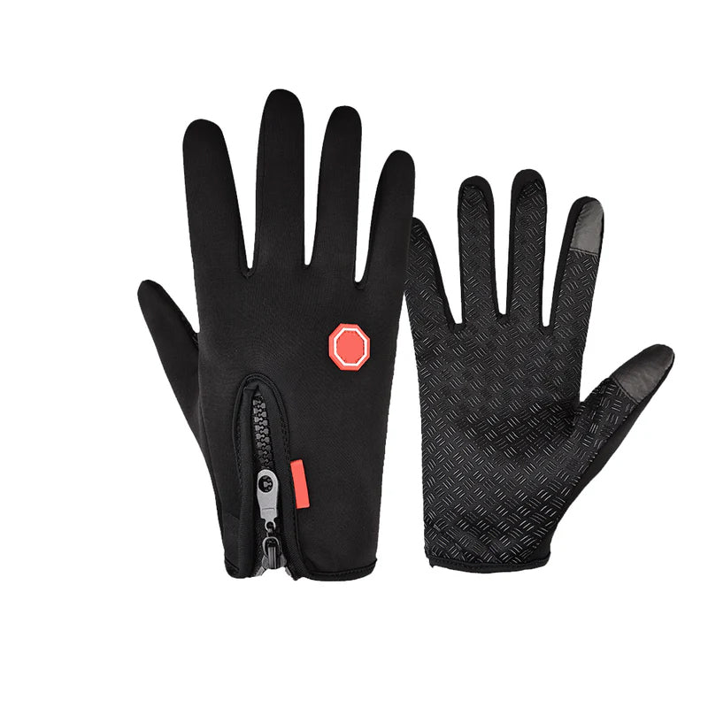 Upgraded Touchscreen and Windproof Full-Finger Gloves