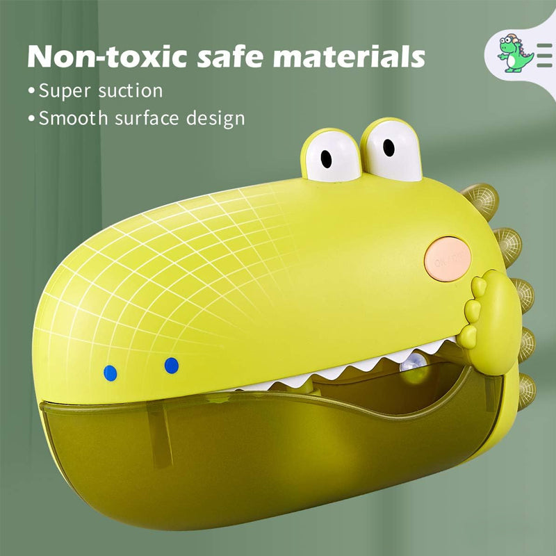 Dinosaur Bathtub Bubble Maker with 12 Songs