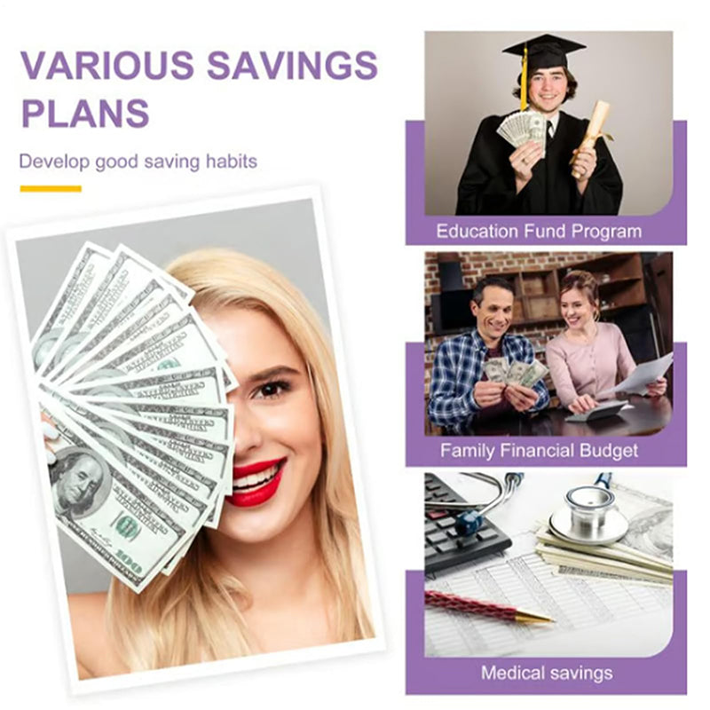 100 Days Money Saving Challenge Binder Set
