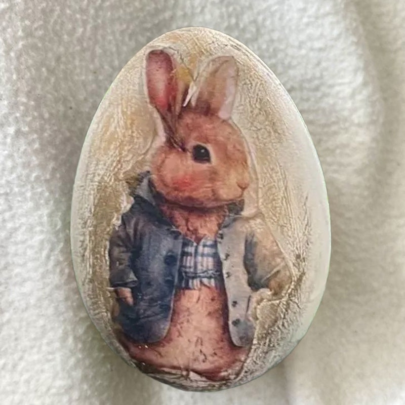 Vintage Rabbit Easter Eggs