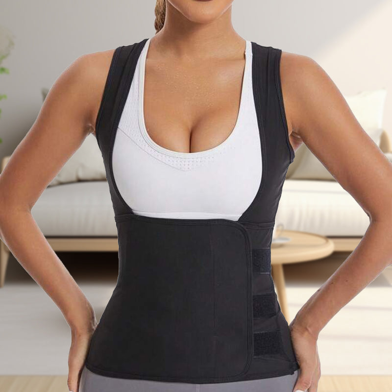 Women's Adjustable Waistband Vest