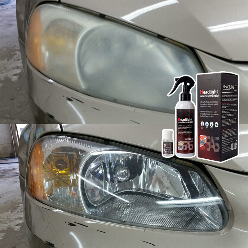Car Headlight Restoration Kit