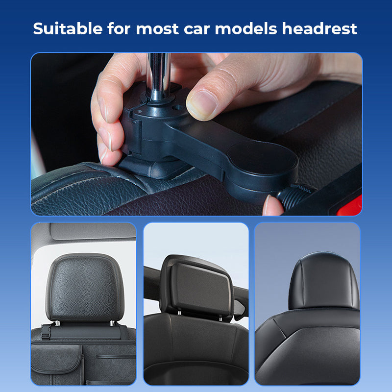 Upgraded Dual Head Mini Usb Car Fan