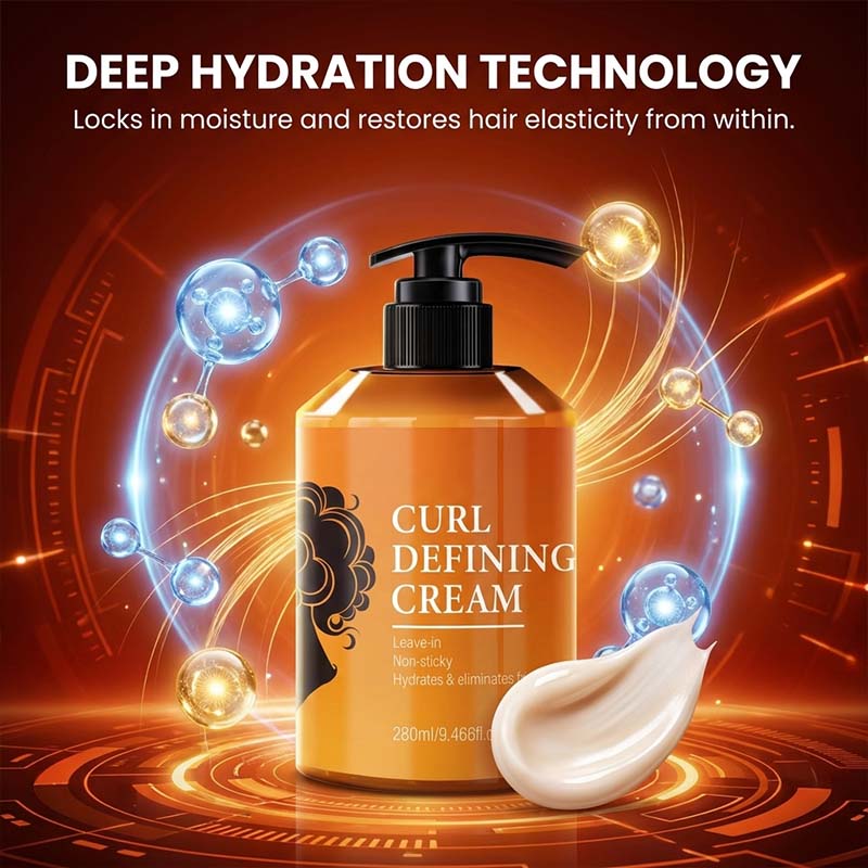 Deep Hydrating & Nourishing Curl Defining Cream