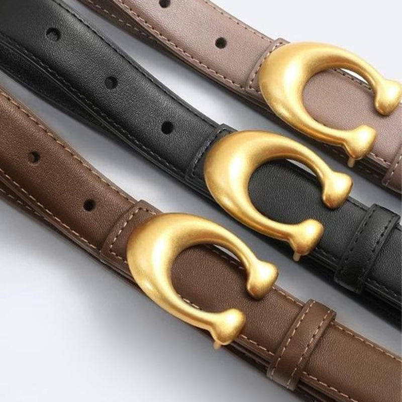 Women's Fashionable Leather Fashion Belts