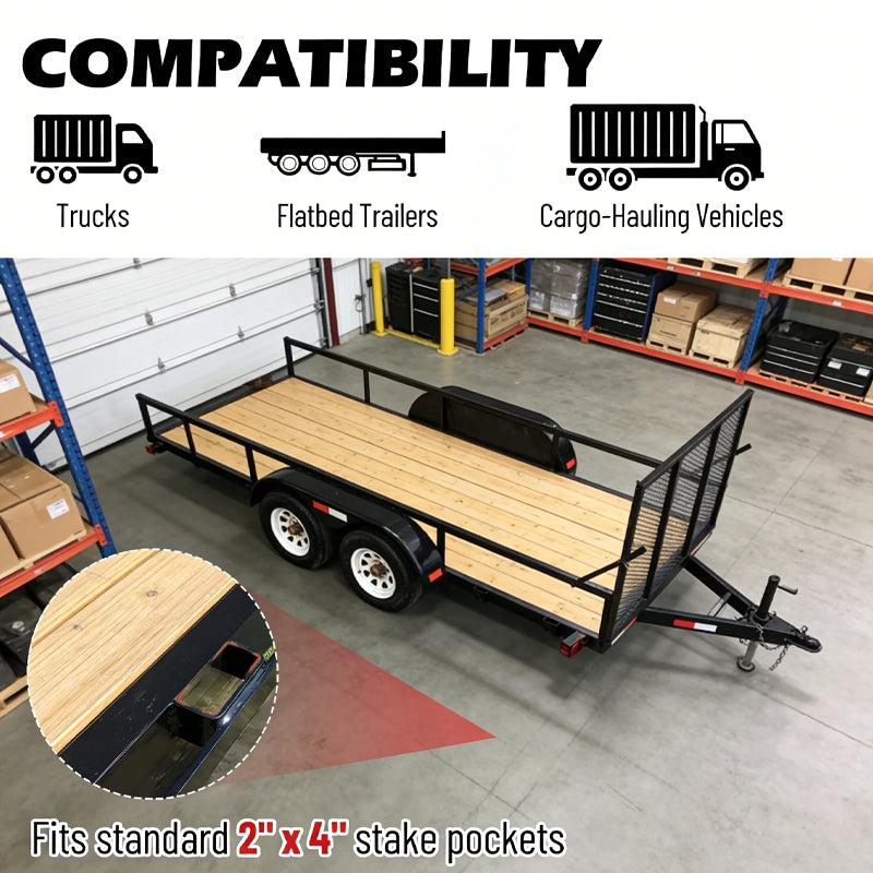 Trailer Stake Pocket D Ring
