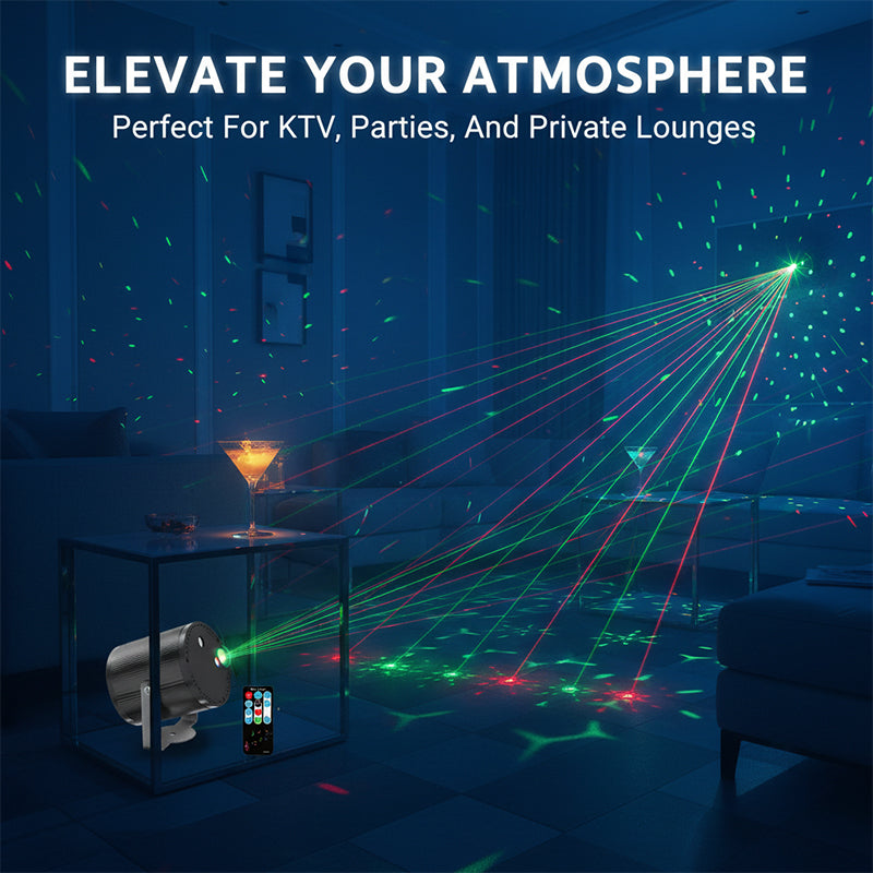 Portable Mini Cylinder Laser Stage Light