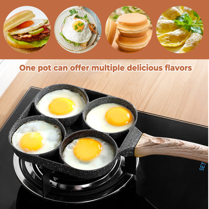 Mafalite 4-Cavity Egg Frying Pan