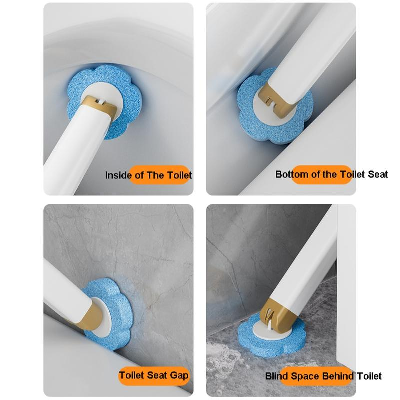 Wall Mounted Toilet Brush Set