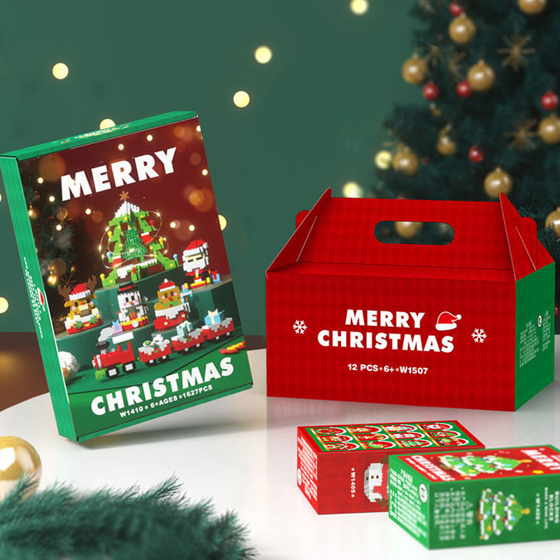 Christmas element building blocks