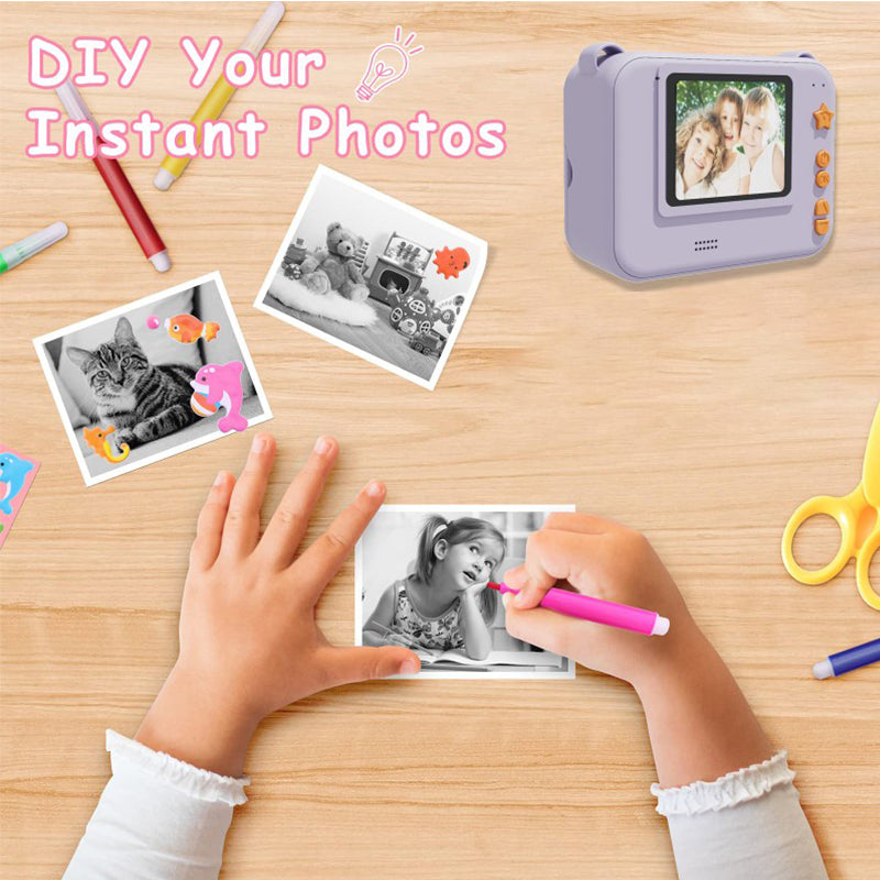 Children's DIY Thermal Printing Camera