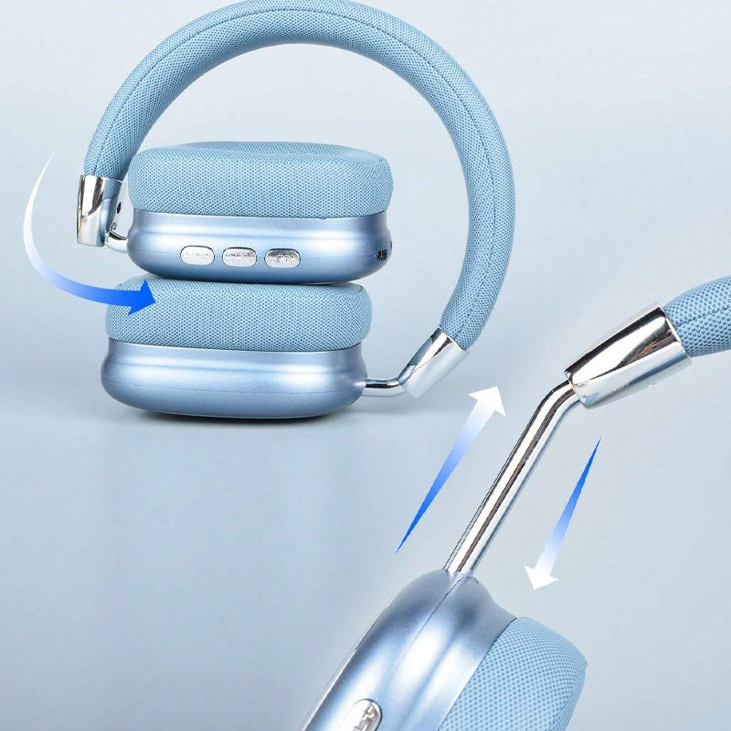 Wireless Headphones with Built-in Microphone