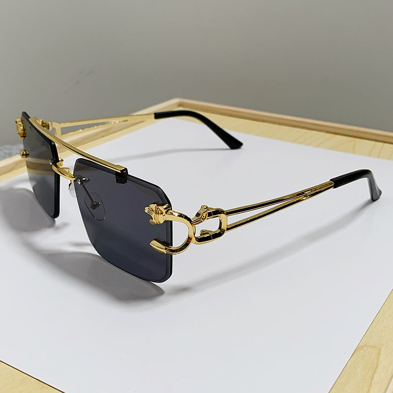 Double-Beam Cheetah Sunglasses