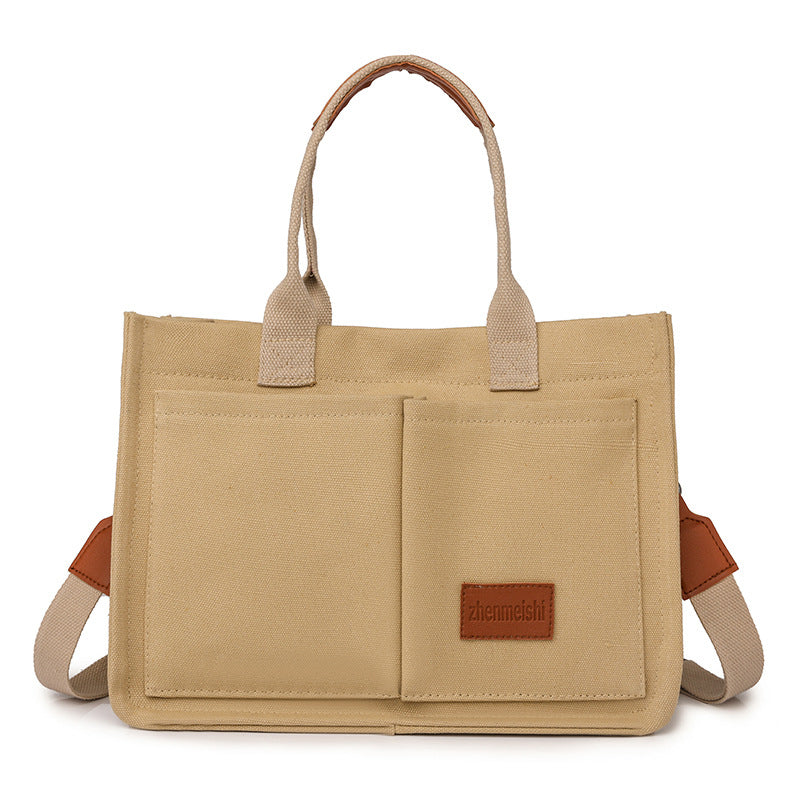 Mode Canvas Crossbody-väska