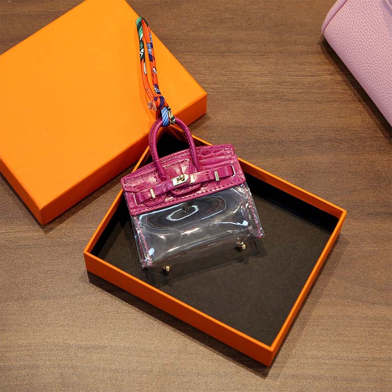 Trendy Mini Transparent Key Case