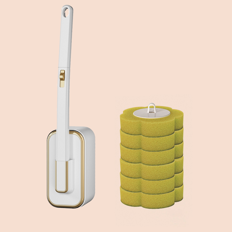 Wall Mounted Toilet Brush Set