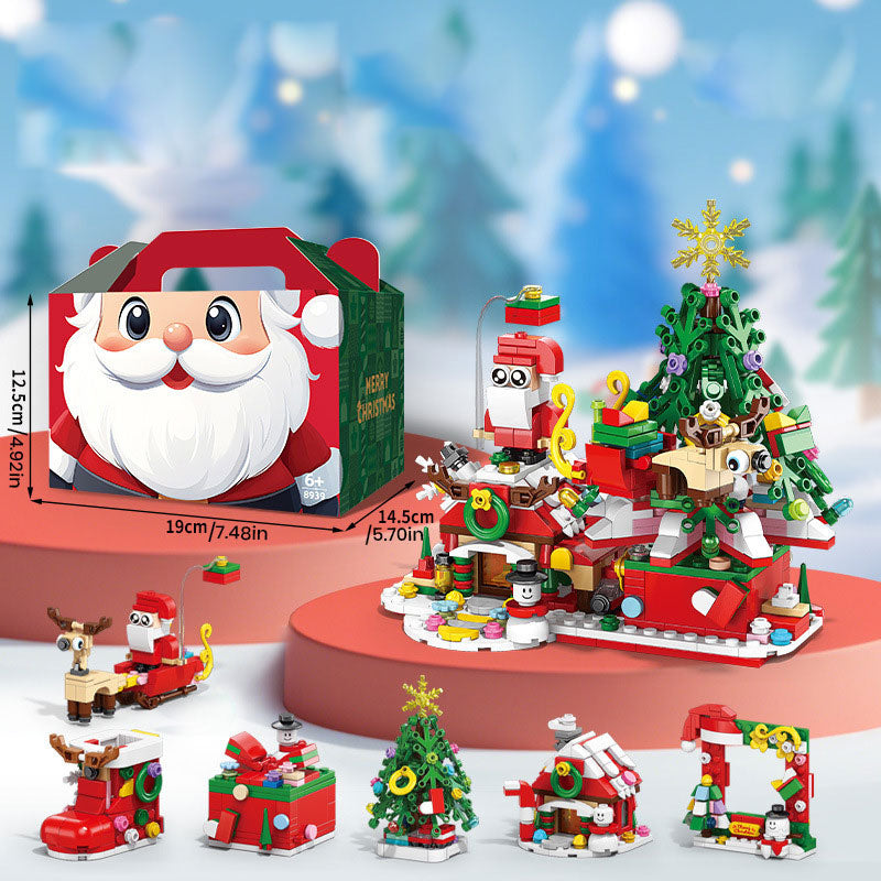 Christmas element building blocks