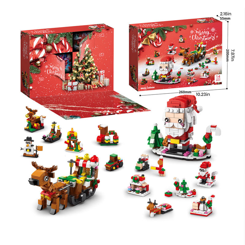 Christmas element building blocks