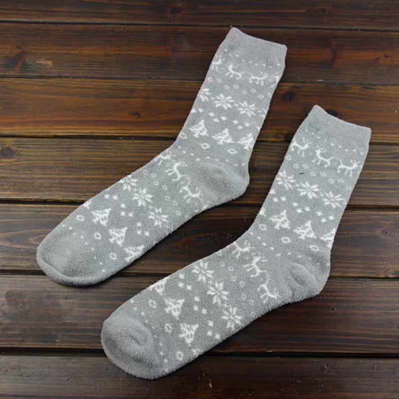 Set of 3 Cozy Holiday Gifting Socks