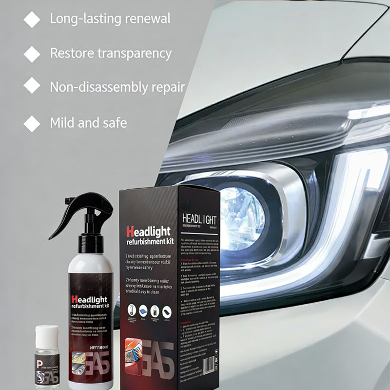 Car Headlight Restoration Kit