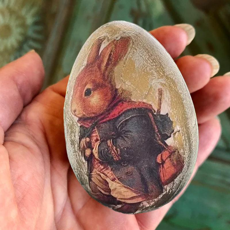 Vintage Rabbit Easter Eggs