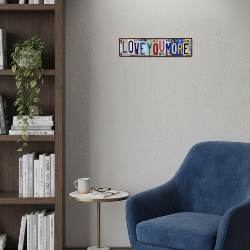 Tinplate decorative metal painting