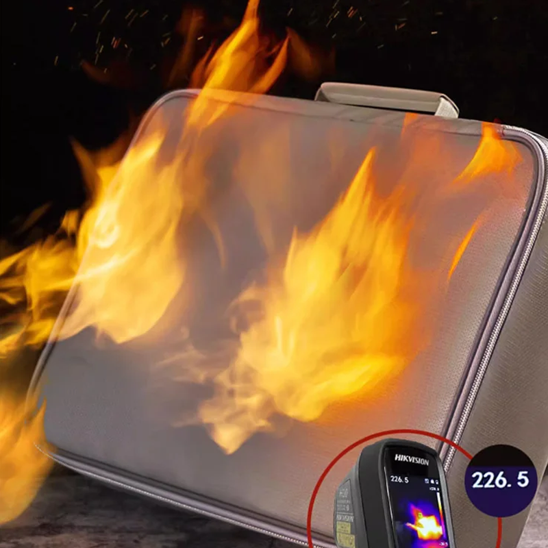Waterproof And Fireproof Lockable Document Storage Bag