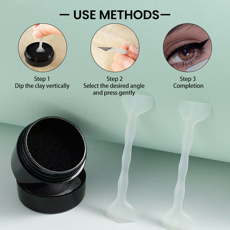 Eyeliner Stamp Set with Silicone Stick