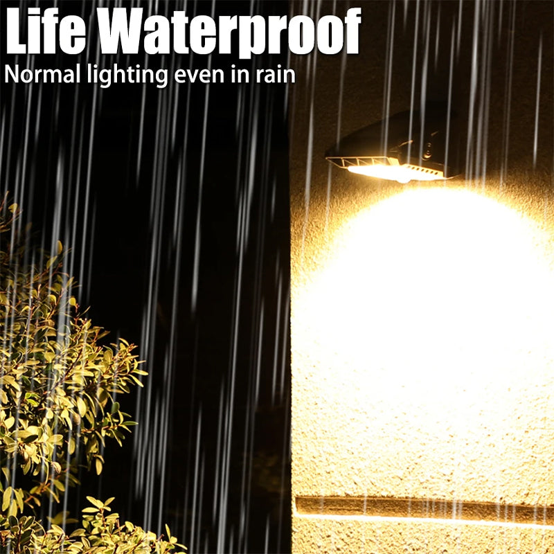 USB & Solar Powered Motion Sensor Clip Lights