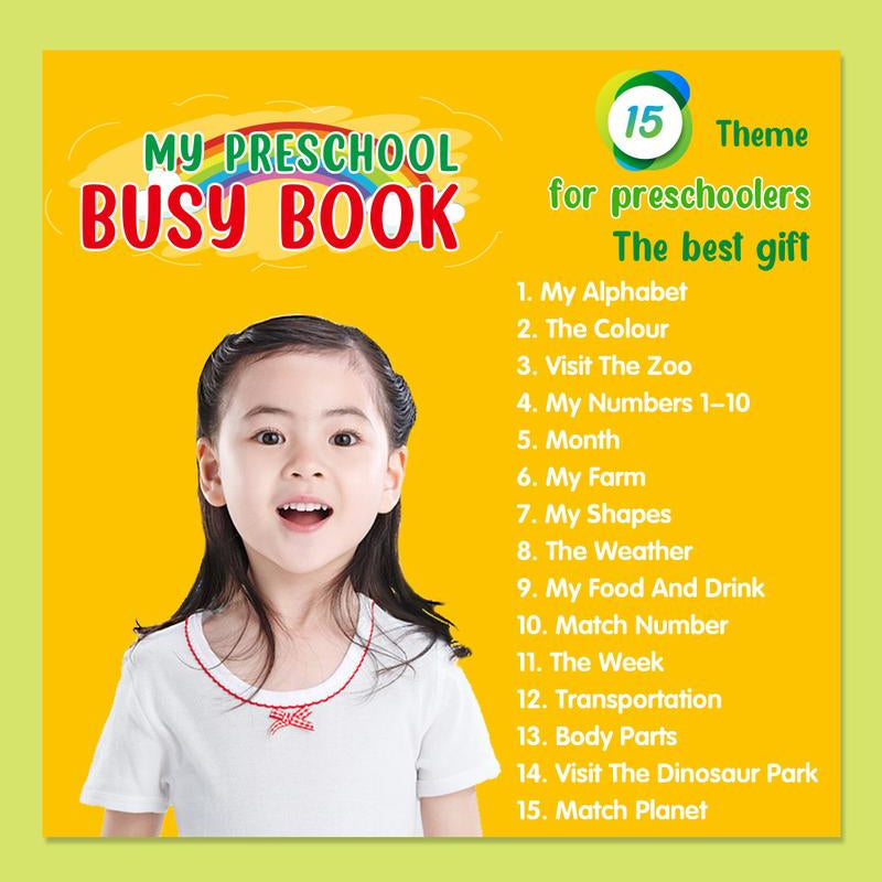 Interactive Preschool Busy Book