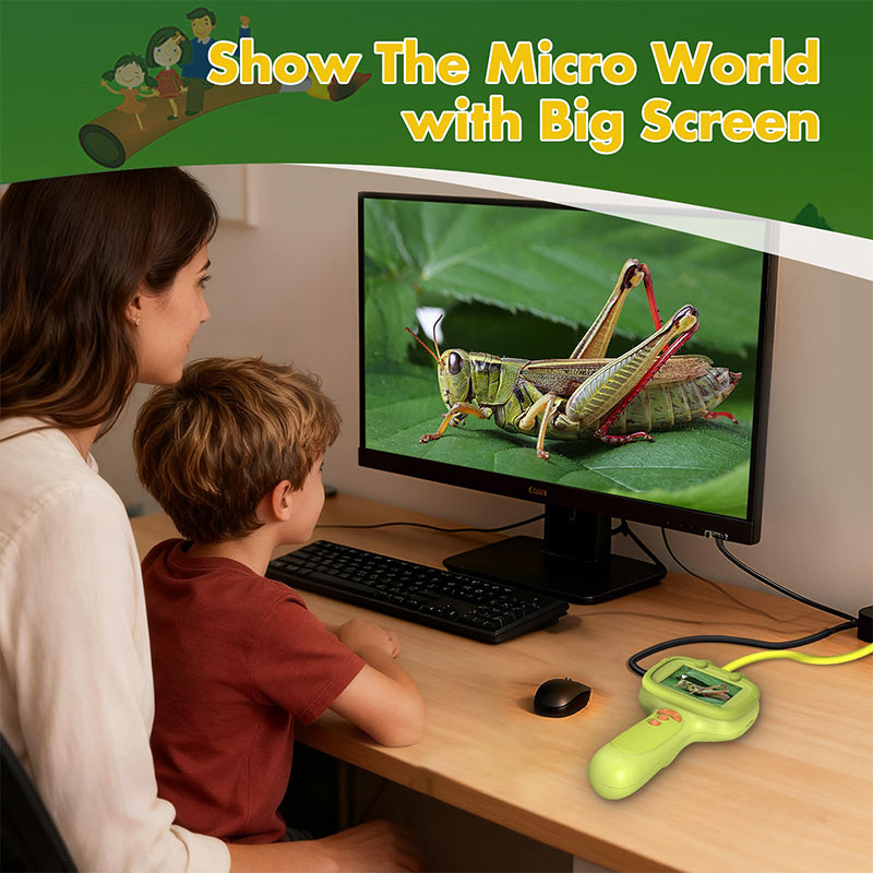 Kids Outdoor Exploration Handheld Endoscope
