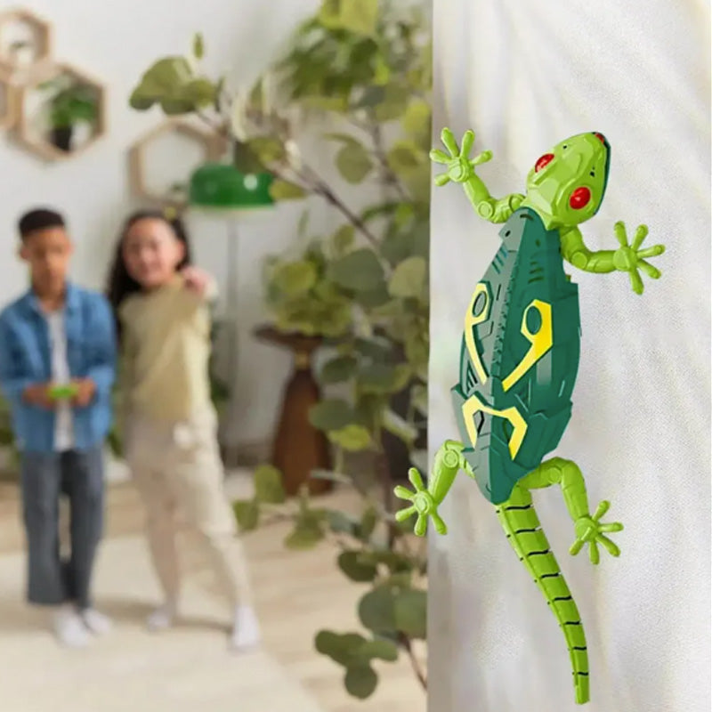 Electric Lizard Toy with LED Glowing Eyes