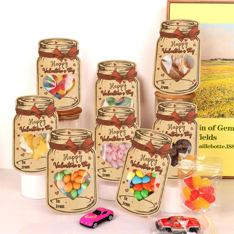 Mason Jar Valentine Gifts Cards