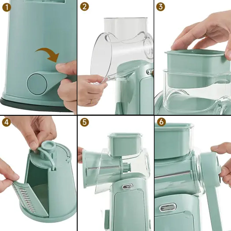 5-in-1 Continuous Feed Vegetable Slicer