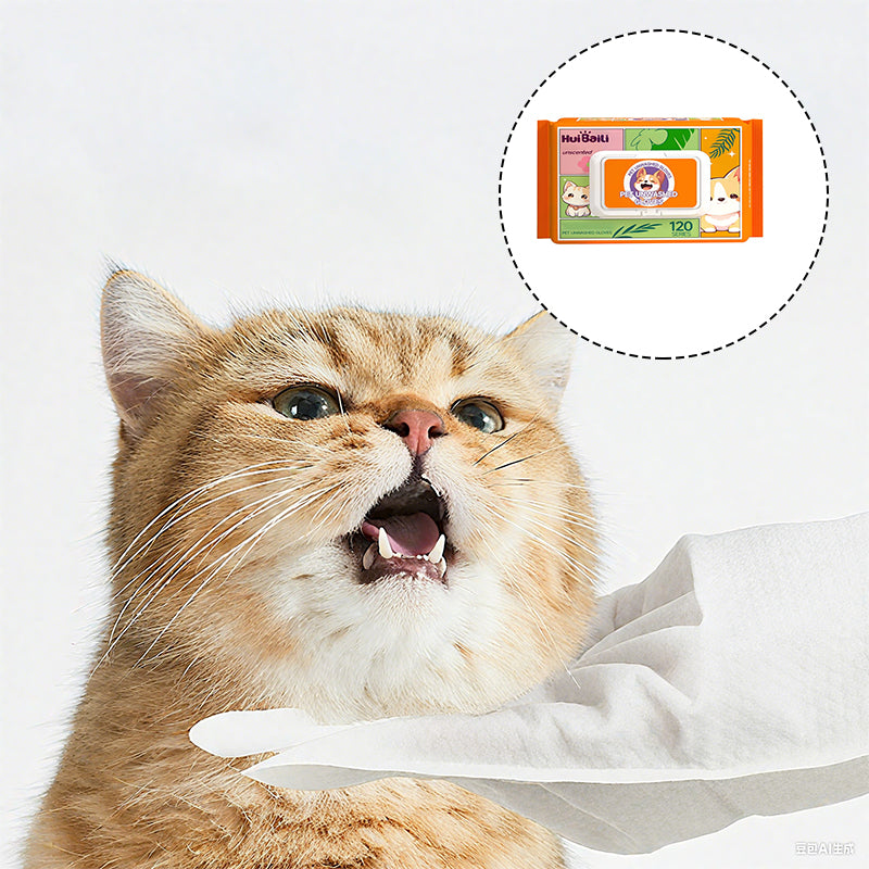 Pet Cleaning Glove Wipes