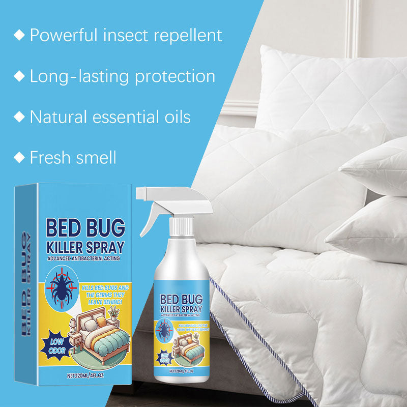 Natural Bed Bug Killer Spray — Fast-Acting, Long-Lasting Protection