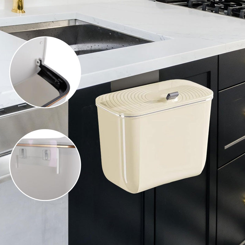Hanging Waste Recycling Bins Storage Box with Lid