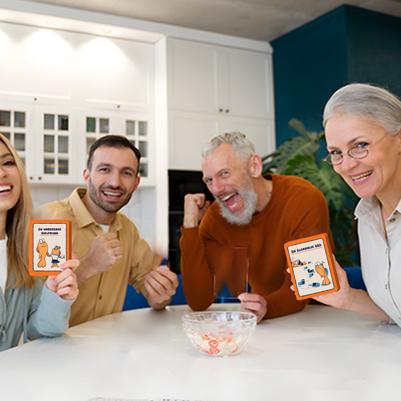 Adult Humor Card Game – Go Fish Edition