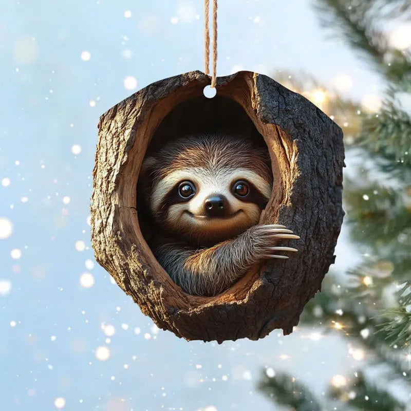 🌲Djurens juldekorationer✨