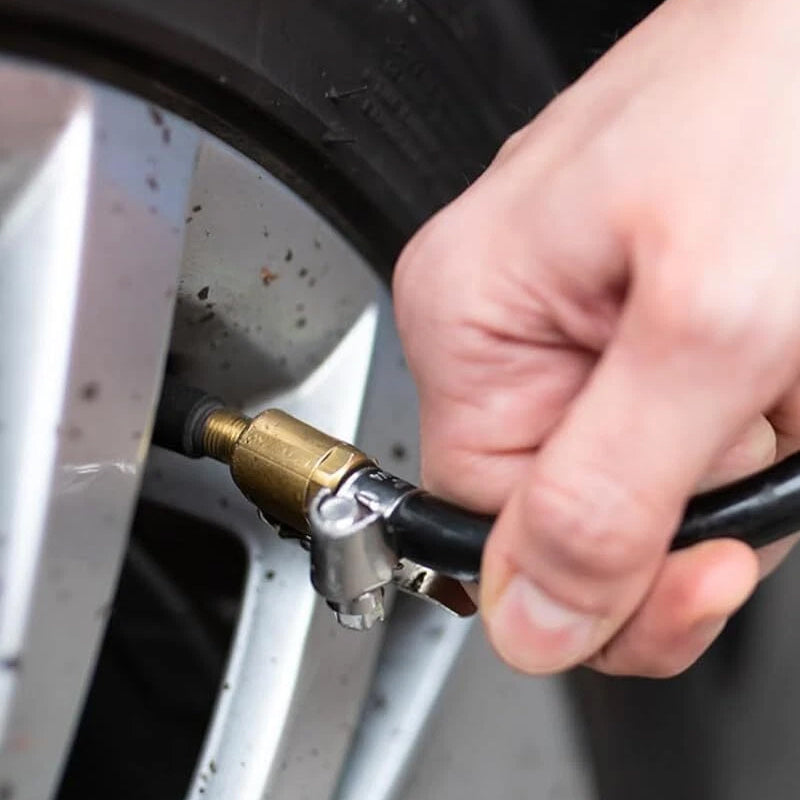 Anti-Slip Threaded Tire Inflator Adapter