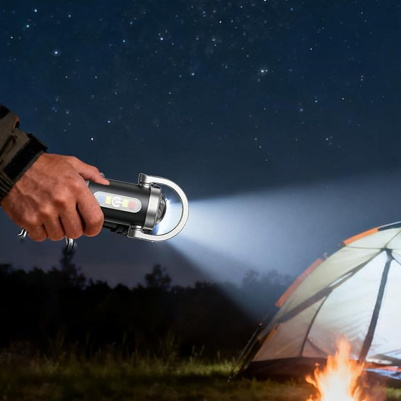 Rechargeable Mini Flashlight Keychain