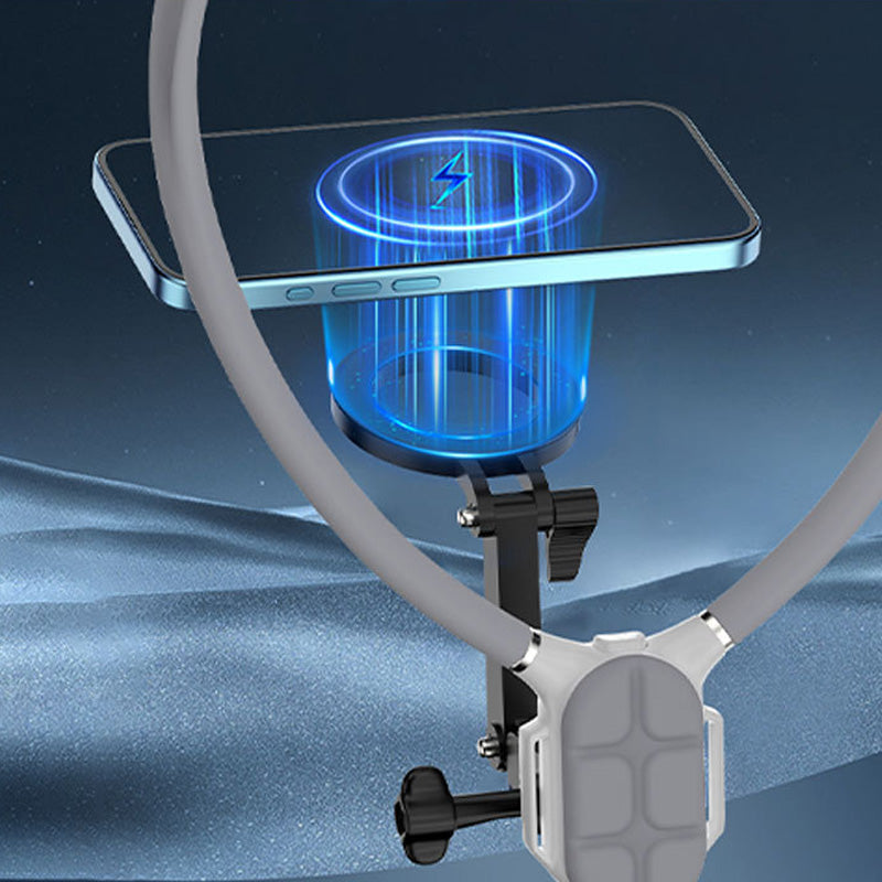 Anti-Shake Magnetic phone neck holder